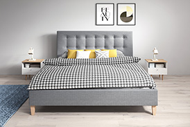Łóżko tapicerowane DAWID 180x200