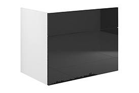 Sink cabinet PORTO white/black gloss
