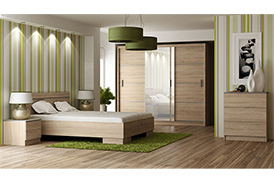 Bedroom set VISTA I oak sonoma